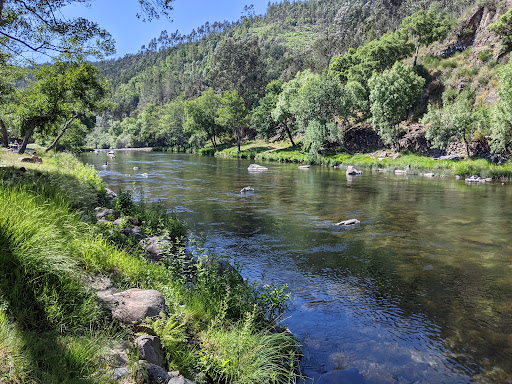 Fluvial beach Espiunca em Espiunca