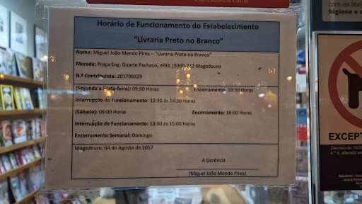Papelaria Livraria – Mogadouro