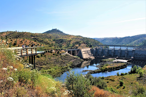 Passadiço Barca da Amieira em Amieira do Tejo