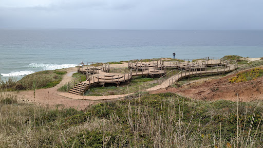 Passadiços da Foz do Arelho em Foz do Arelho